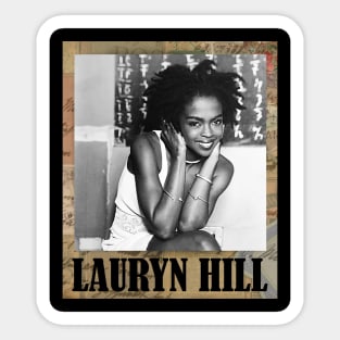 Lauryn Hill // Vintage Frame Sticker